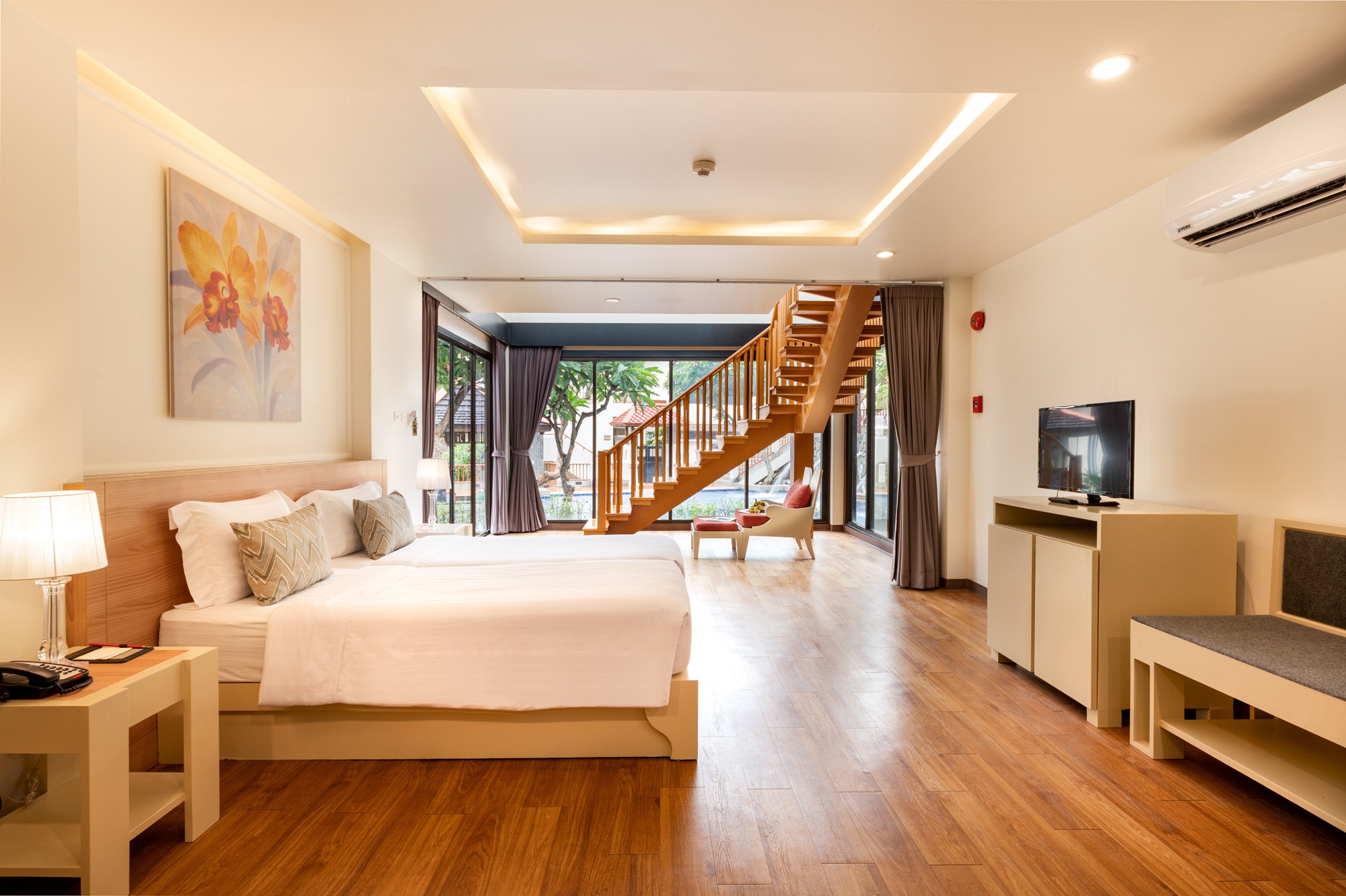 Two Bedrooms Duplex Pool Side