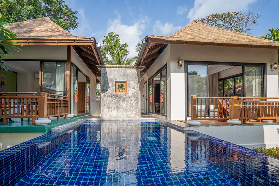 2 person villa with private pool